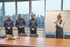 Cyberbezpieczeństwo w praktyce – spotkanie studentów z funkcjonariuszami CBZC,