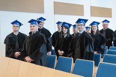 Absolwenci podczas Graduacji, fot. Arkadiusz Surowiec