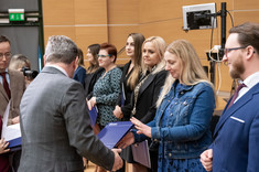 Wręczenie nagród Rektora za osiągnięcia naukowe w 2021 r.