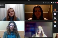 Uczestnicy seminarium (zrzut ekranu)