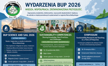 Wydarzenia The Baltic University Programme 2026