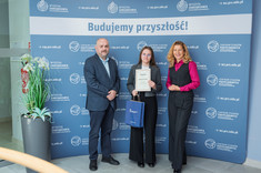 Wręczenie nagród laureatom XIV Konkursu Wiedzy Finansowo–Bankowej,