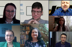 Uczestnicy konferencji (zrzut ekranu).