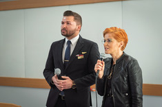 Spotkanie z Kamilem Łuką – absolwentem Wydziału Zarządzania PRz i członkiem załogi pokładowej PLL LOT,