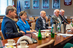 Prof. dr hab. inż. P. Koszelnik; dr hab. I. Włoch, prof. PRz; prof. dr hab. inż. J. Sęp; prof. dr hab. inż. A. Sobkowiak; prof. dr hab. inż.  T. Markowski;