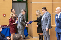 Wręczenie nagród Rektora za osiągnięcia naukowe w 2021 r.