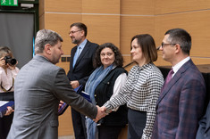 Wręczenie nagród Rektora za osiągnięcia naukowe w 2021 r.