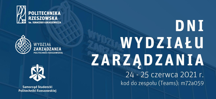 Baner - Dni Wydziału Zarządzania PRz