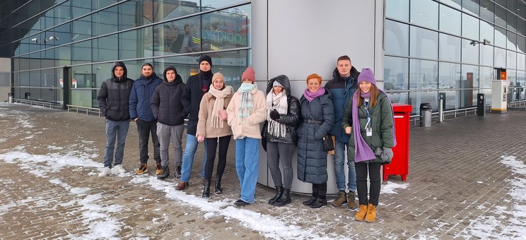 Wizyta studyjna w Porcie Lotniczym Rzeszów-Jasionka,