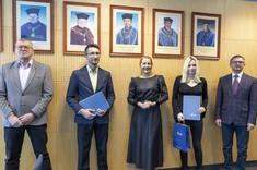 Certyfikaty Trans.eu Group dla Studentów Logistyki WZ,