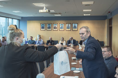 Słuchacze studiów MBA podczas inauguracji, fot. A. Surowiec