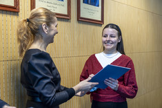 Certyfikaty Trans.eu Group dla Studentów Logistyki WZ,