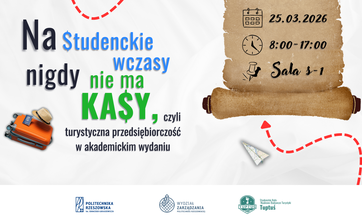 Na studenckie wczasy nigdy nie ma kasy, czyli turystyczna przedsiębiorczość w akademickim wydaniu – 2026,