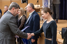 Wręczenie nagród Rektora za osiągnięcia naukowe w 2021 r.